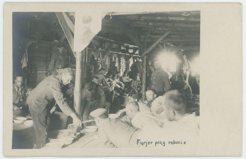 "Furjer przy robocie". Obóz jeniecki w Szczypiornie