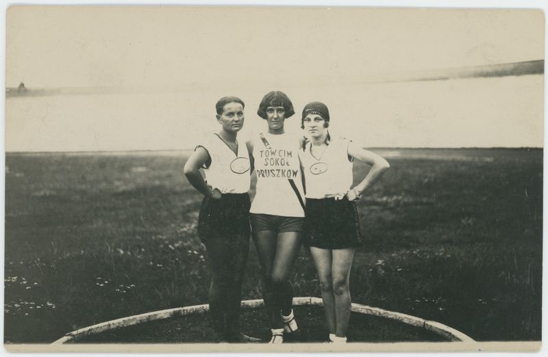 Kaliskie zawodniczki z Towarzystwa Gimnastycznego „Sokół”