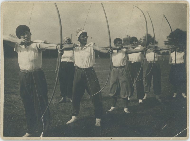 Kaliskie łuczniczki na kursie sportowym w Gostyninie