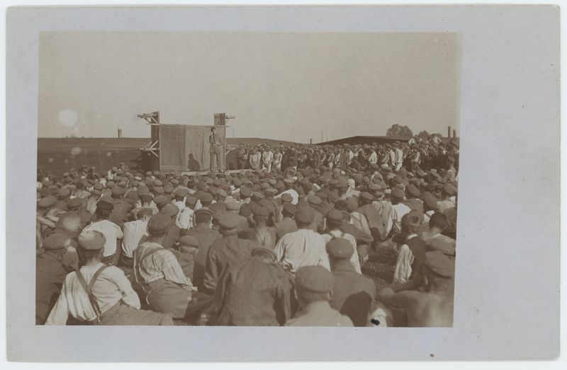 Scena w obozie jenieckim w Szczypiornie