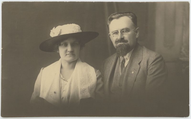 Prezydent Kalisza Jan Michalski z żoną Izabelą