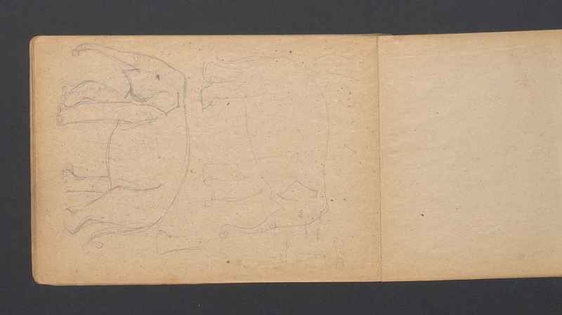 Szkicownik ze Szkoły Sztuk Pięknych w Warszawie, część III