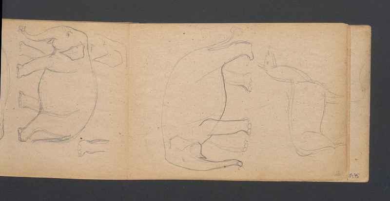 Szkicownik ze Szkoły Sztuk Pięknych w Warszawie, część III