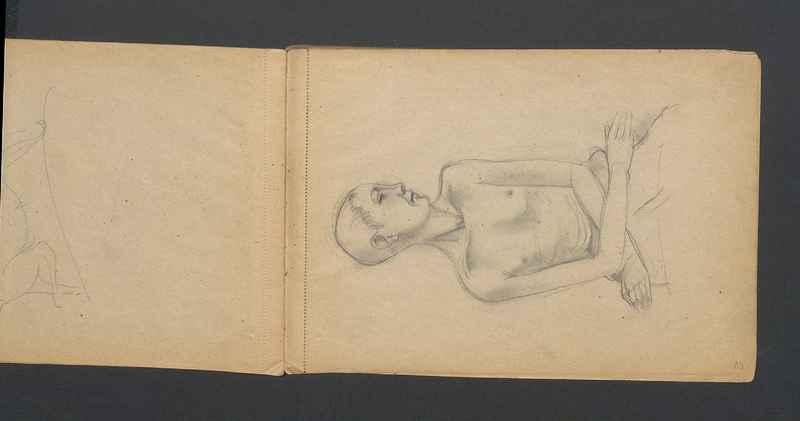 Szkicownik ze Szkoły Sztuk Pięknych w Warszawie, część II
