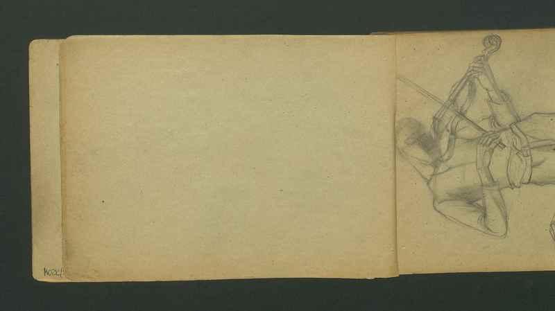 Szkicownik ze Szkoły Sztuk Pięknych w Warszawie, część I