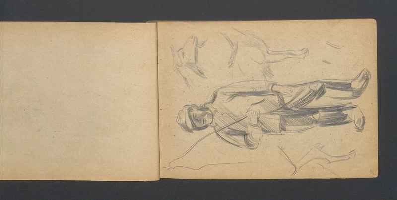 Szkicownik ze Szkoły Sztuk Pięknych w Warszawie, część II