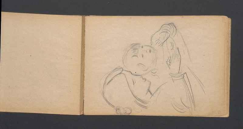 Szkicownik ze Szkoły Sztuk Pięknych w Warszawie, część III