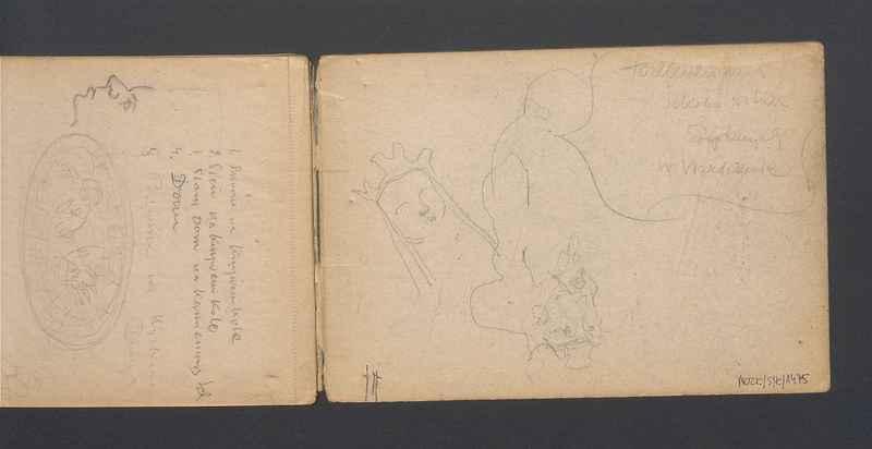 Szkicownik ze Szkoły Sztuk Pięknych w Warszawie, część IV