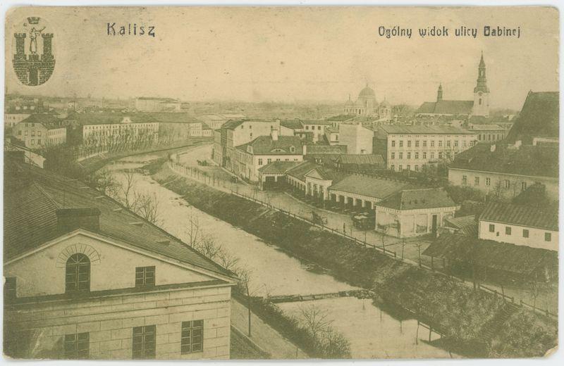Ogólny widok ulicy Babinej, Kalisz