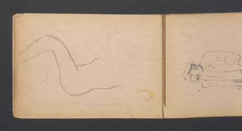 Szkicownik ze Szkoły Sztuk Pięknych w Warszawie, część III