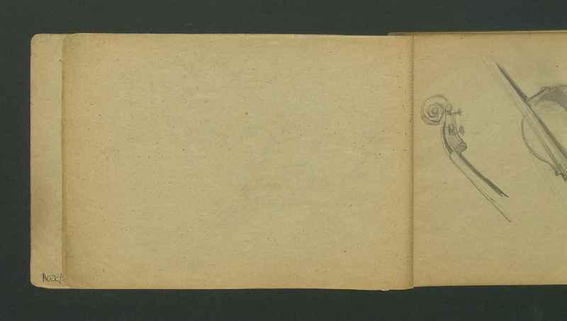 Szkicownik ze Szkoły Sztuk Pięknych w Warszawie, część I