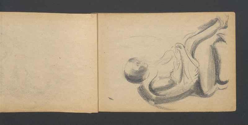 Szkicownik ze Szkoły Sztuk Pięknych w Warszawie, część II