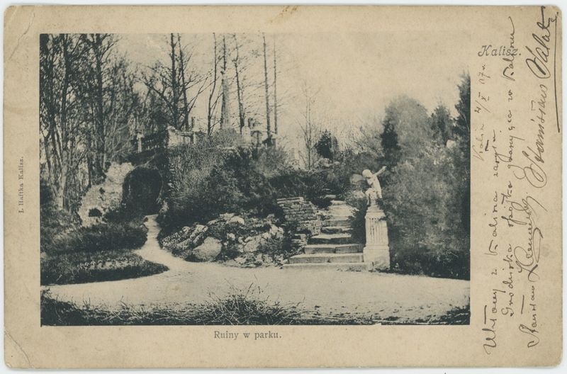 Ruiny w parku, Kalisz