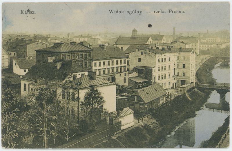Widok ogólny - rzeka Prosna, Kalisz