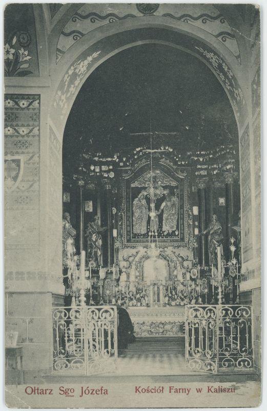 Ołtarz Św. Józefa. Kościół Farny w Kaliszu