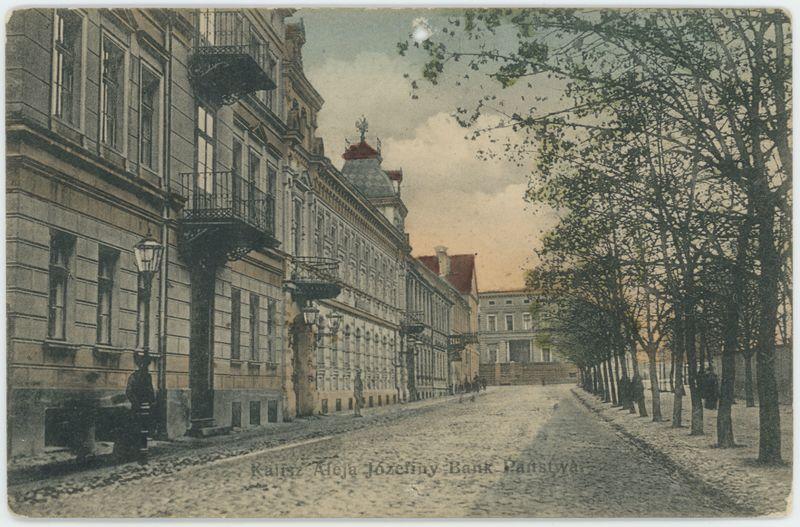 Aleja Józefiny, Bank Państwa, Kalisz