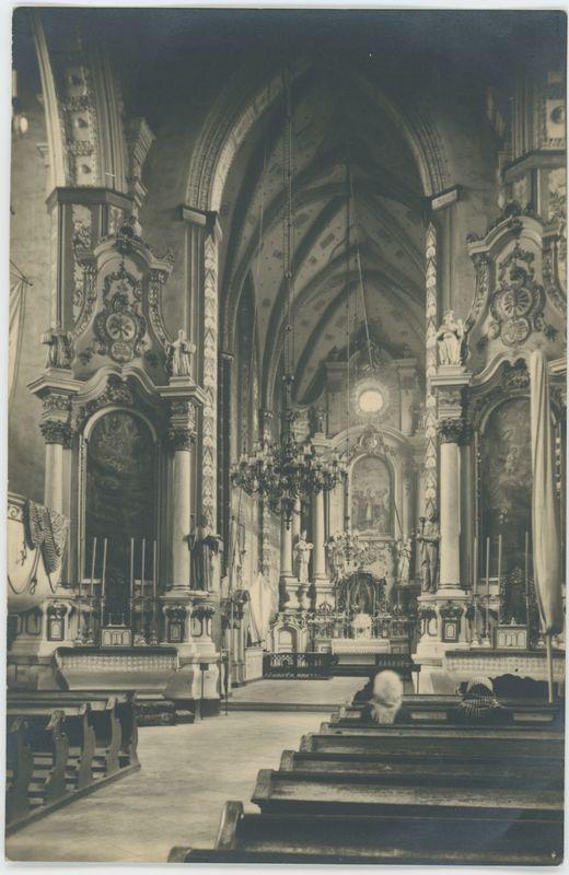 Wnętrze kościoła oo. franciszkanów, Kalisz 