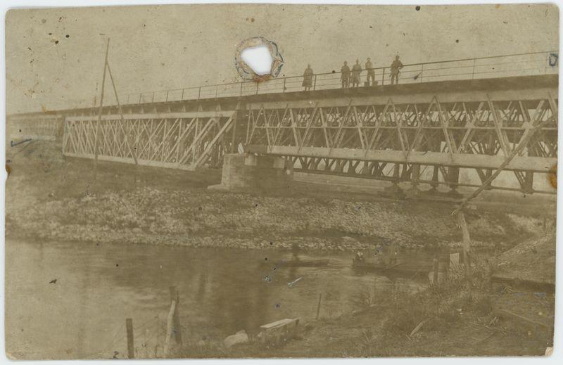 Most kolejowy na Prośnie, Kalisz