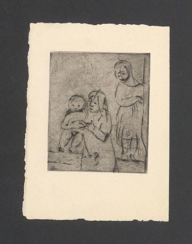 Kobieta z dwójką dzieci