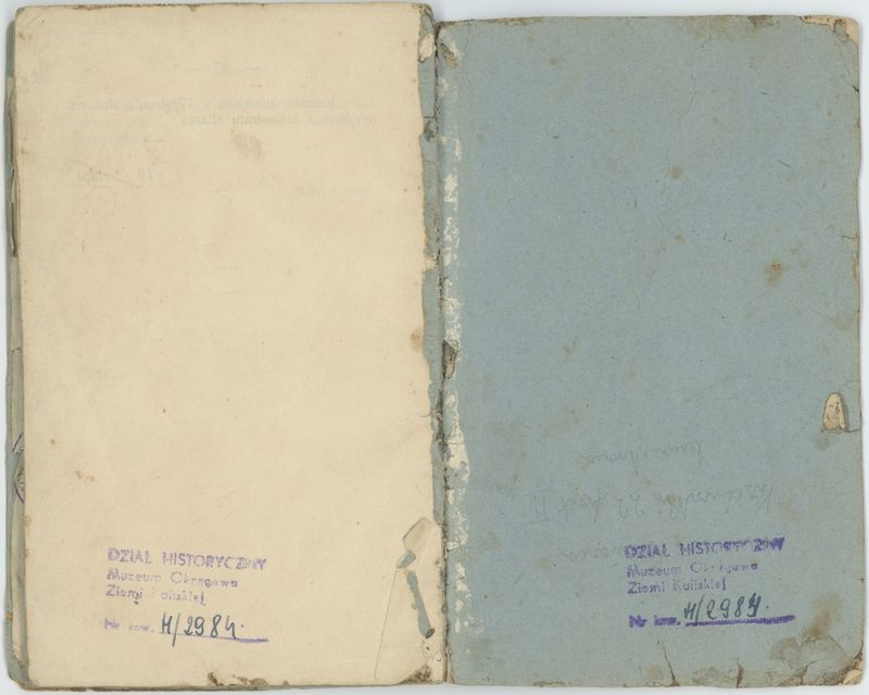 Książka Rzemieślnicza Czeladnika Kunsztu mularskiego na nazwisko Wacław Furmana