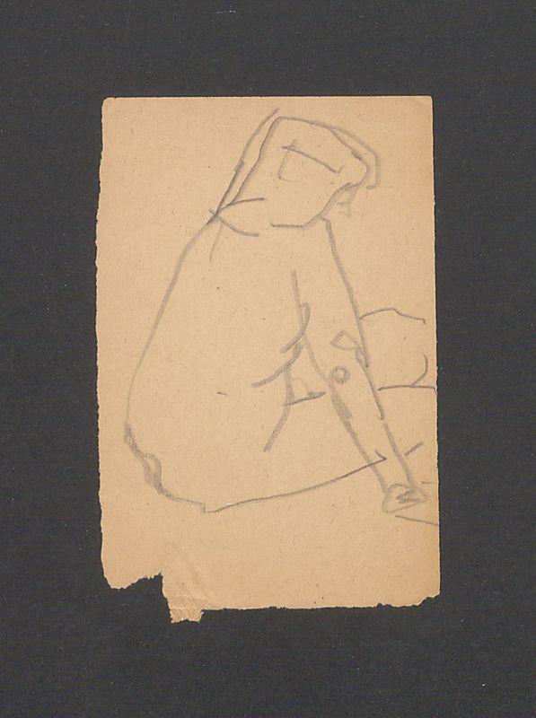 Kobieta siedząca, Kobieta stojąca