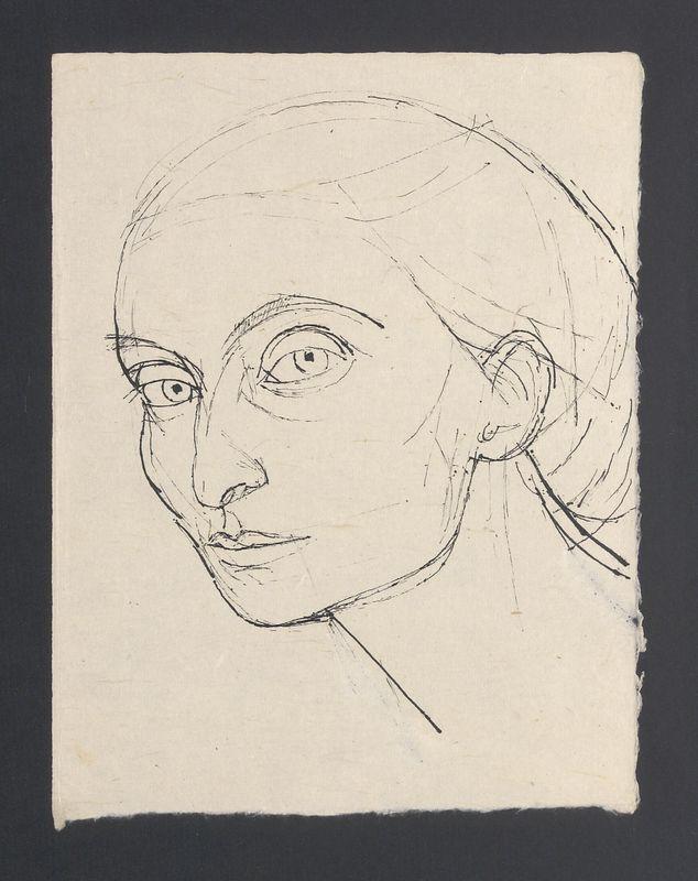 Szkic do portretu kobiety