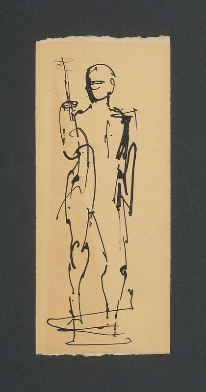 Szkic postaci męskiej