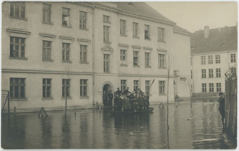 Ulica 3-go Maja podczas powodzi, Kalisz