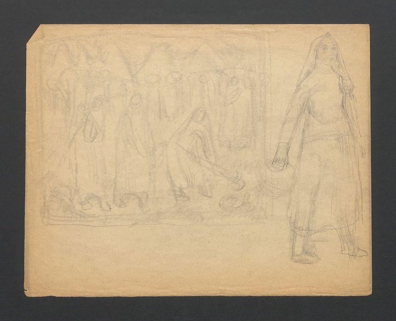 Sylwetki kobiet, Szkice