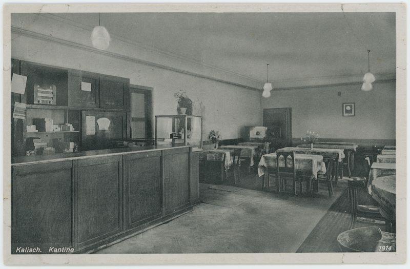 Kantine, Kalisch 1914