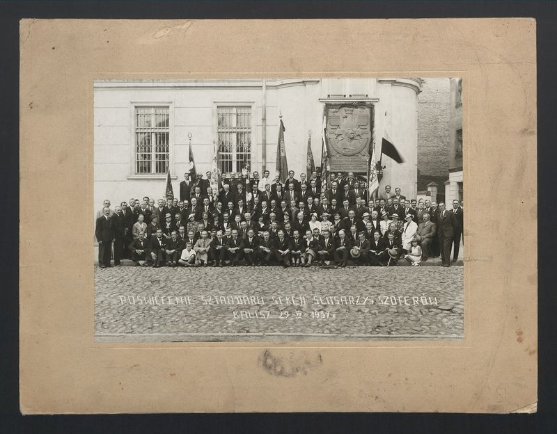 Poświęcenie Sztandaru Sekcji Ślusarzy i Szoferów w Kaliszu