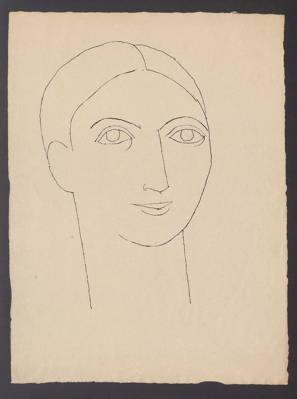 Głowa kobiety. Basia