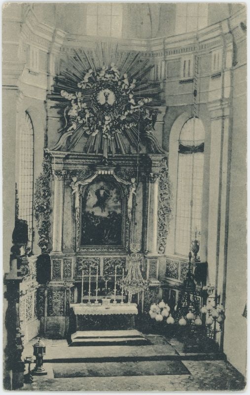 Wnętrze kościoła ewangelickiego, Kalisz