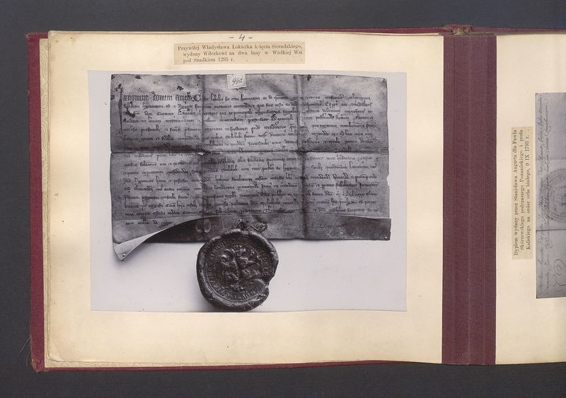 Album Wystawy Archeologicznej i zabytków sztuki urządzonej w Kaliszu w sali Ratuszowej w maju i czerwcu 1900 roku.