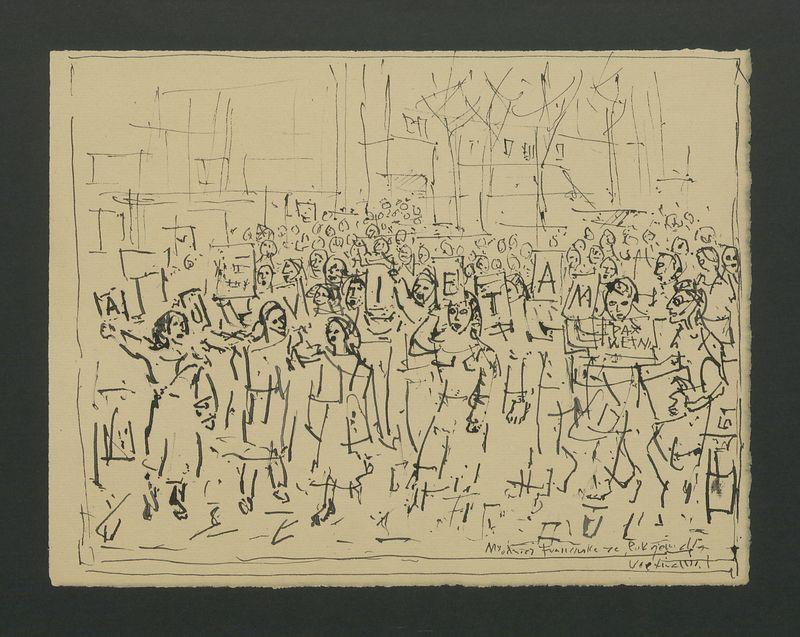 Młodzież francuska za pokojem