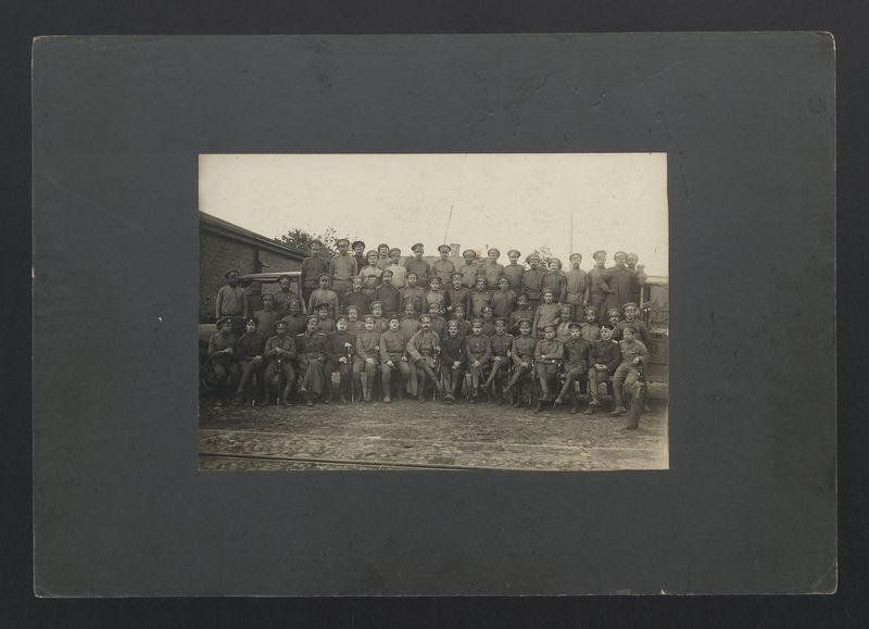 Portret żołnierzy carskich