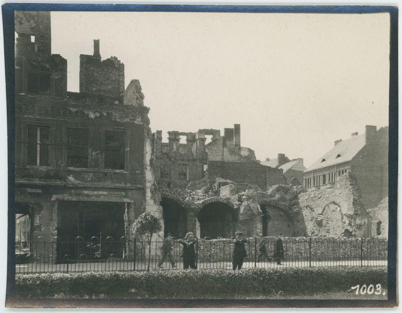 Kalisz po zburzeniu w 1914 r.