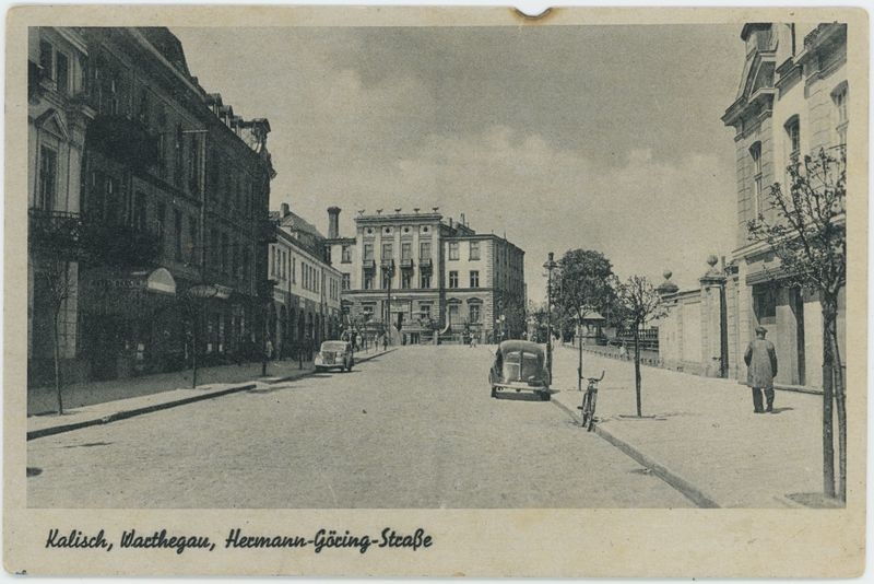 Warthegau Hermann Göring Str., Kalisz