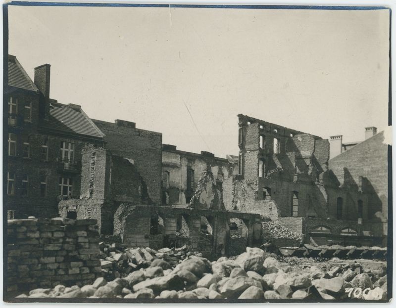 Kalisz po zburzeniu w 1914 r.