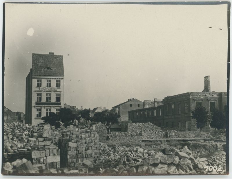 Kalisz po zburzeniu w 1914 r.