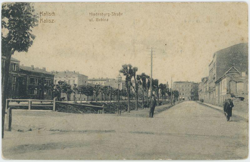 Hindenburg-Straße Kalisch, Ulica Babina, Kalisz