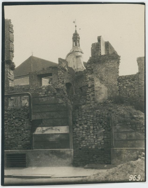 Kalisz po zburzeniu w 1914 r.