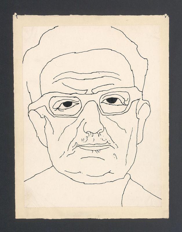 Mężczyzna w okularach