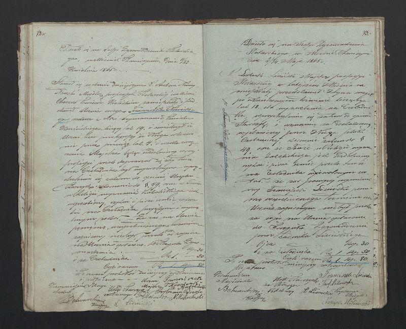 Książka protokołów Zgromadzenia Stolarskiego od 1841 r.