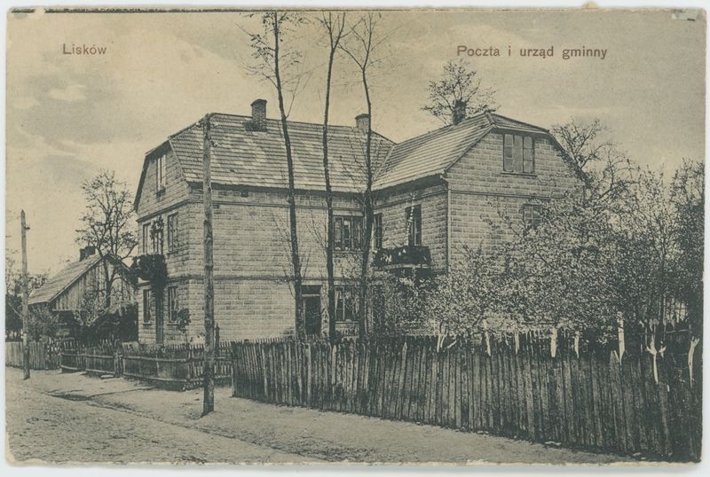 Poczta i urząd gminny, Lisków