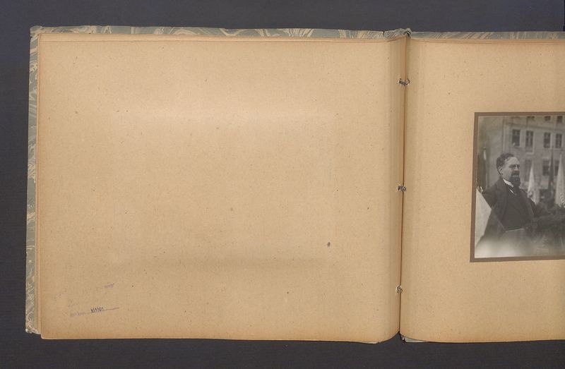 Album z uroczystości poświęcenia Kamienia węgielnego pod budowę ratusza w Kaliszu 17.10.1920