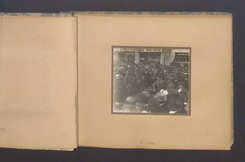 Album z uroczystości poświęcenia Kamienia węgielnego pod budowę ratusza w Kaliszu 17.10.1920