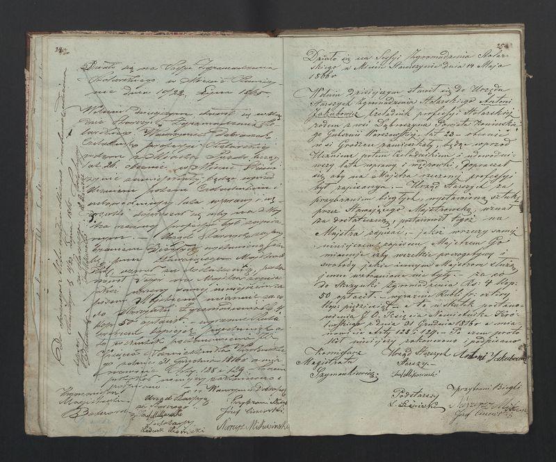 Książka protokołów Zgromadzenia Stolarskiego od 1841 r.