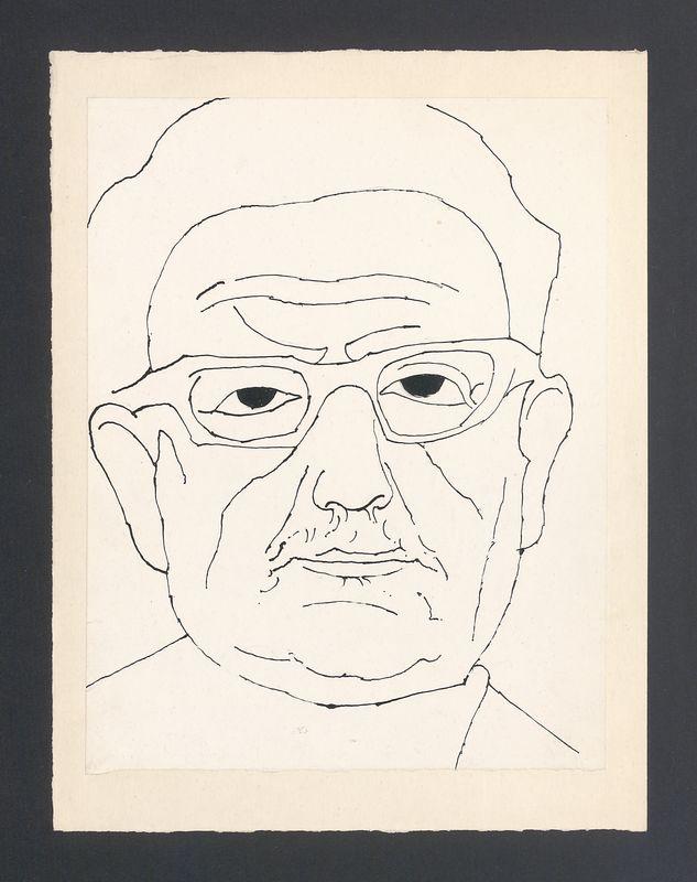 Mężczyzna w okularach