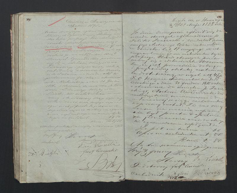 Książka protokołów Zgromadzenia Stolarskiego od 1841 r.